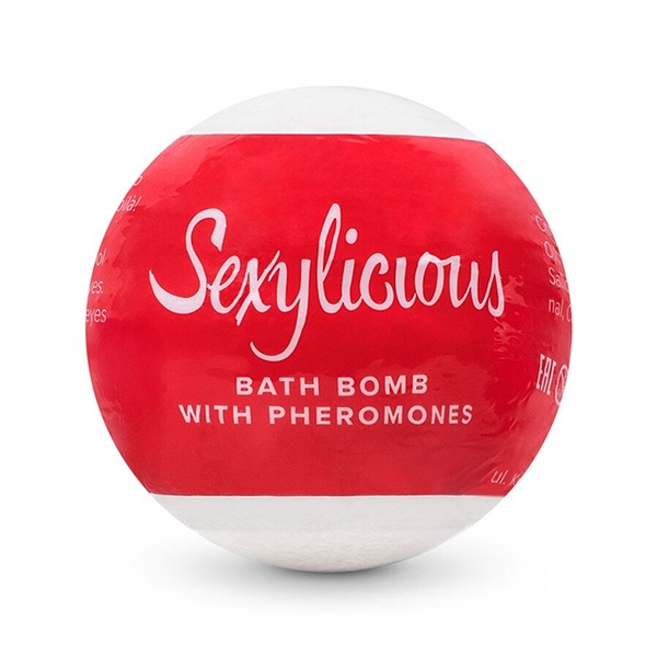 Бомбочка для ванны с феромонами Obsessive Bath bomb with pheromones Sexy (100 г) SO7710 SO7710 фото