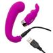 Подвійний вібратор Happy Rabbit G-Spot Clitoral Curve Vibrator, FS80252