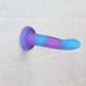 Светящийся в темноте фаллоимитатор ADDICTION Rave 8″ Glow in the Dark Dildo Blue Purple, 20,3 см SO6851 SO6851 фото 6