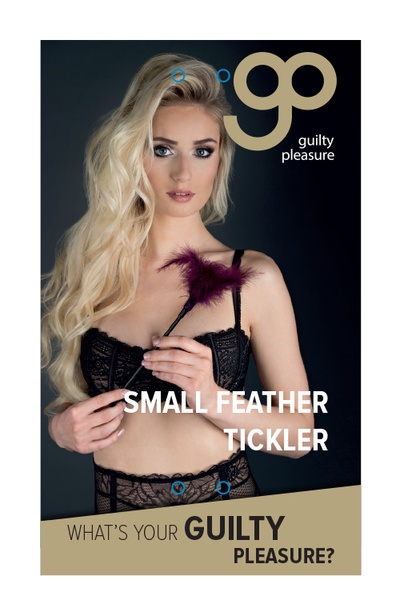 Стек з пір'ям GP SMALL FEATHER TICKLER PURPLE , T520023