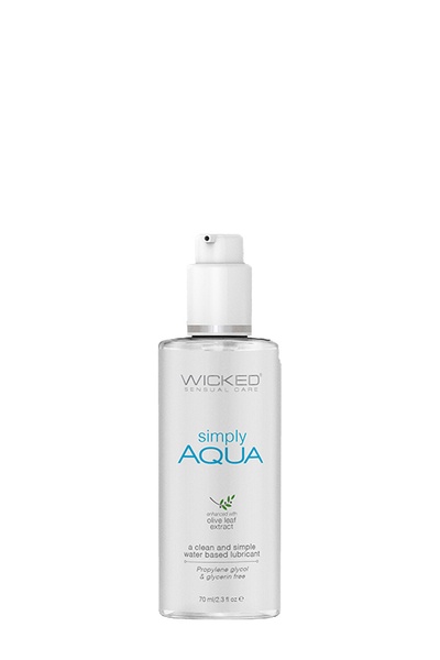 Лубрикант на водной основе WICKED SIMPLY AQUA 70ML , T252137