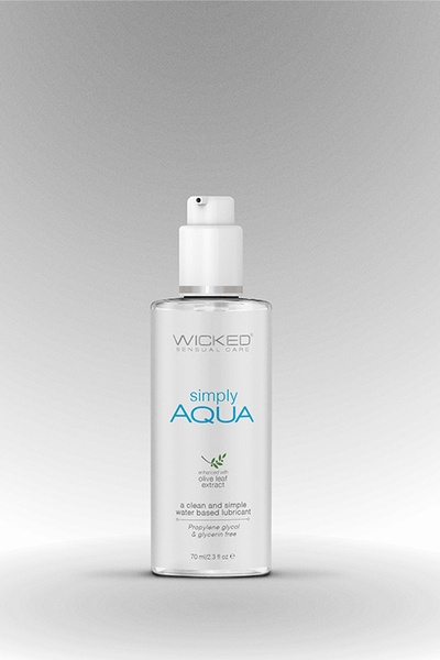 Лубрикант на водній основі WICKED SIMPLY AQUA 70ML , T252137