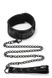 Набір нашийник та повідець WHIPSMART DIAMOND COLLAR AND LEASH BLACK , T160590