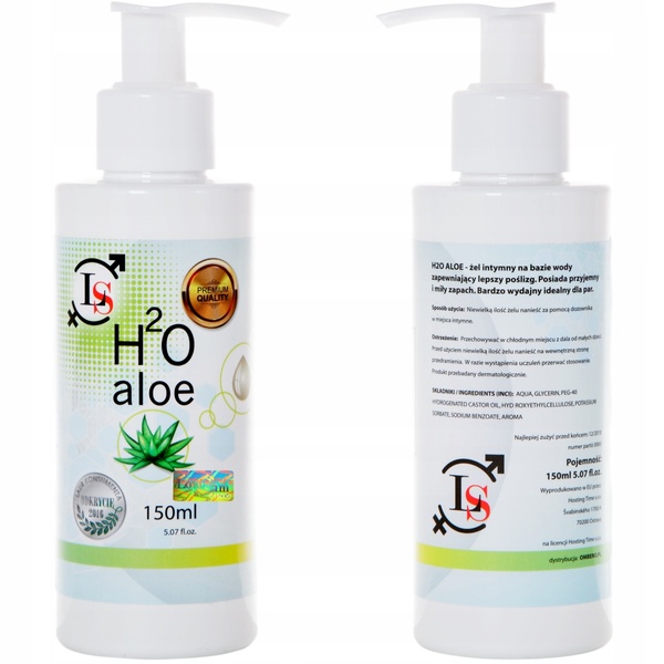 Лубрикант на водной основе с алоэ Love Stim H2O Aloe, 150ml , LS73107 LS73107 фото