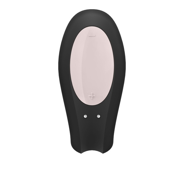 Смарт-вибратор для пар Satisfyer Double Joy Black с широким клиторальным стимулятором SO3898 SO3898 фото