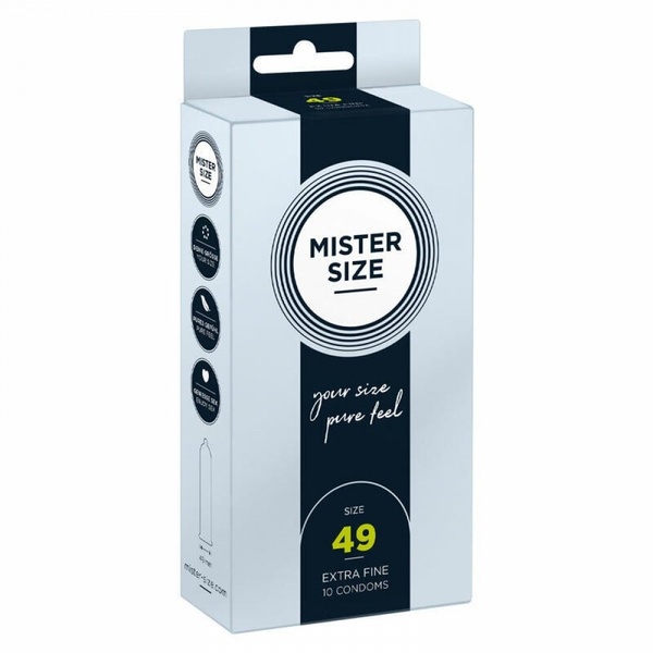 Презервативы Mister Size 49mm pack of 10 , 4136740000 4136740000 фото