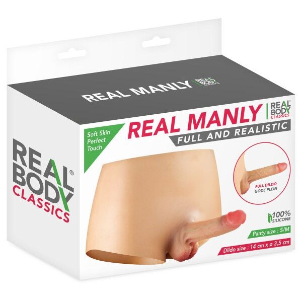 Страпон Real Body — Real Manly full and realistic S/M , SO9954 SO9954 фото