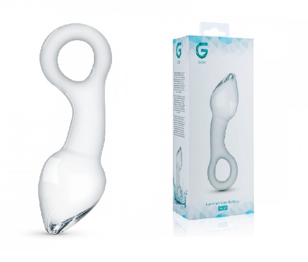 Анальная пробка стекло Gildo Glass Dildo No.13 , G60308