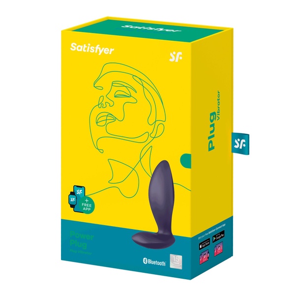 Анальна смарт-пробка з вібрацією Satisfyer Power Plug, дуже потужна , SO8678 SO8678 фото