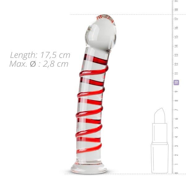 Стеклянный дилдо Gildo Glass Dildo No. 15 SO4621