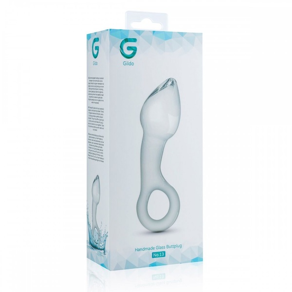 Анальная пробка стекло Gildo Glass Dildo No.13 , G60308