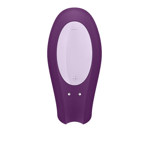 Смарт-вібратор для пар Satisfyer Double Joy Violet із широким кліторальним стимулятором , SO3899 SO3899 фото