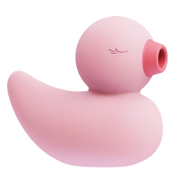 Вакуумний вібратор-качечка CuteVibe Ducky Pink , SO6553 SO6553 фото