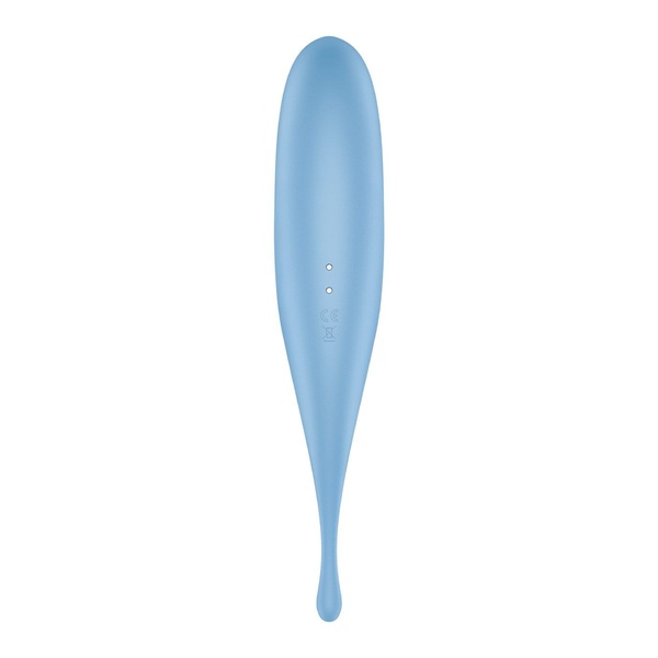 Вибратор для клитора с вакуумной стимуляцией Satisfyer Twirling Pro Blue SO7801 SO7801 фото