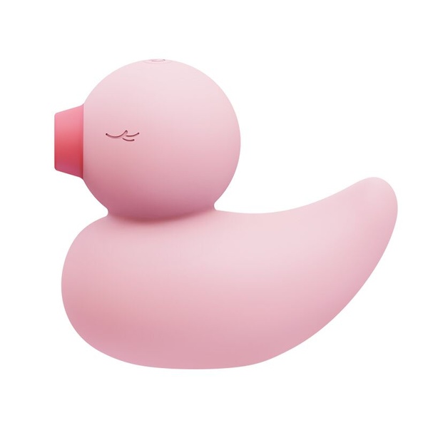 Вакуумний вібратор-качечка CuteVibe Ducky Pink , SO6553 SO6553 фото