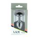 Металлическая анальная пробка Lux Active с розой - Rose Anal Plug - Black, вибропуля в подарок SO5572 SO5572 фото 5