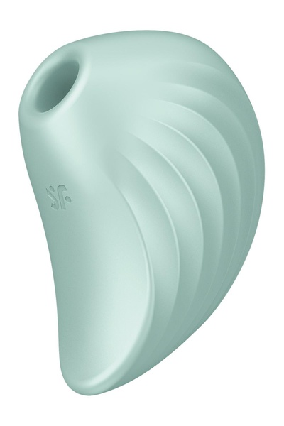 Вакуумный клиторальный стимулятор с вибрацией Satisfyer Pearl Diver mint , T360387