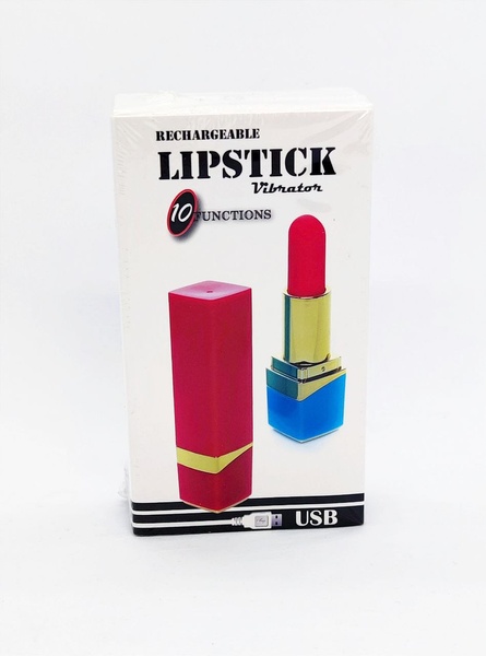 Вибратор помада Stymulator-Lipstick Vibrator - Blue , BS2200022