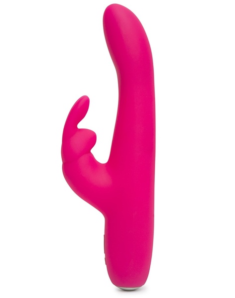 Вібратор кролик Happy Rabbit Slimline Curve Rechargeable Rabbit Vibrator , FS73133