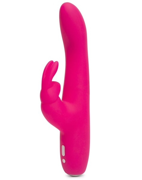 Вібратор кролик Happy Rabbit Slimline Curve Rechargeable Rabbit Vibrator , FS73133