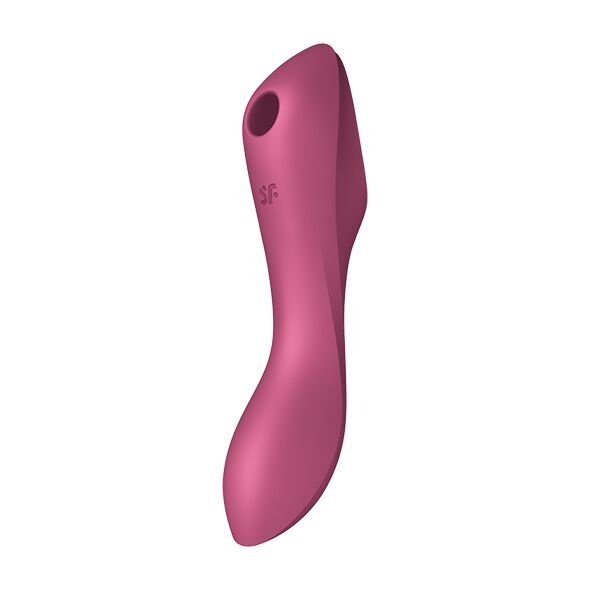 Вакуумный стимулятор с вибрацией Satisfyer Curvy Trinity 3 Red SO6117 SO6117 фото