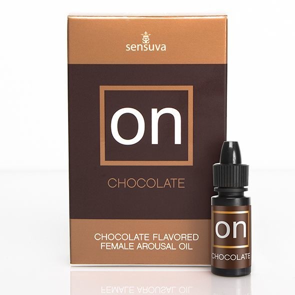 Возбуждающие капли для клитора Sensuva ON Arousal Oil for Her Chocolate (5 мл) со вкусом шоколада SO3166 SO3166 фото