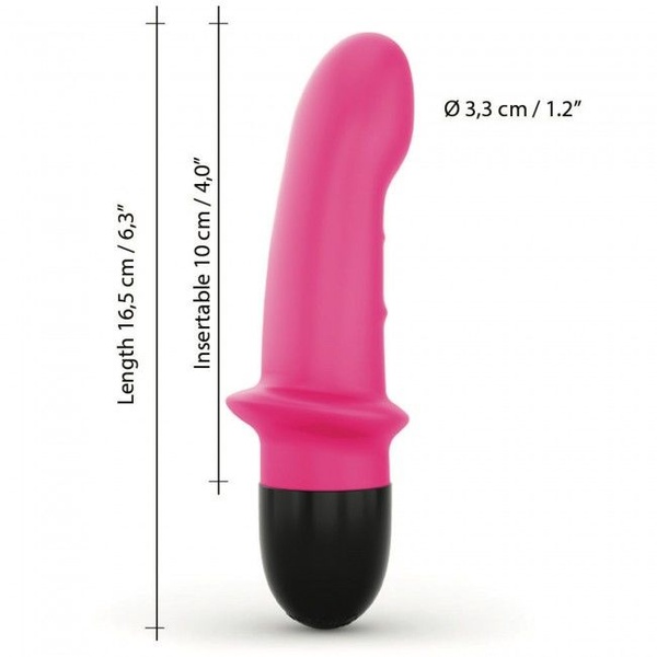 Вібратор Dorcel Mini Lover Magenta 2.0 перезаряджуваний, для точки G і масажу простати , SO3821 SO3821 фото