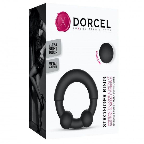 Эрекционное кольцо с металлическими вставками Dorcel STRONGER RING SO5077 SO5077 фото