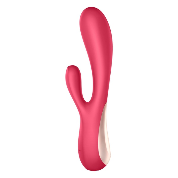 Смарт вибратор-кролик Satisfyer Mono Flex Red, 2 мотора, управление через интернет Малиновый SO3900 SO3900 фото