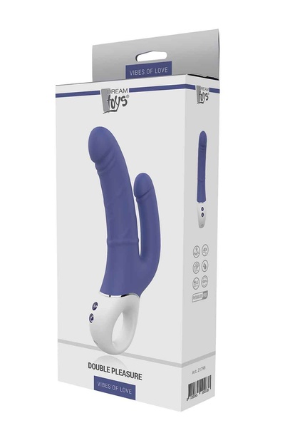 Двойной вибратор Dream Toys VIBES OF LOVE DOUBLE PLEASURE , DT21798