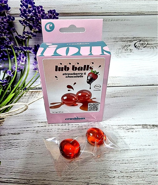 Вибухові кульки зі смаком полуниці та шоколаду Balls lub strawberry&chocolate, CR151710