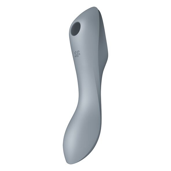 Вакуумный стимулятор с вибрацией Satisfyer Curvy Trinity 3 BlueGrey SO6118 SO6118 фото