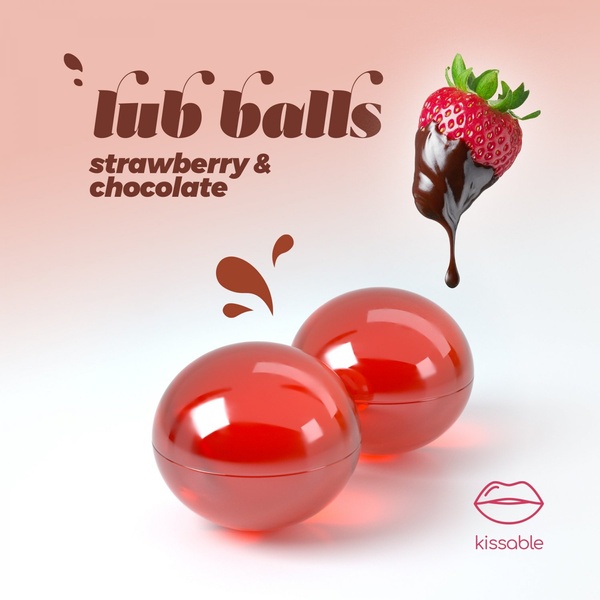 Вибухові кульки зі смаком полуниці та шоколаду Balls lub strawberry&chocolate, CR151710