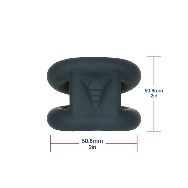 Подвійне ерекційне кільце LUX Active – Tug – Versatile Silicone Cock Ring , SO5574 SO5574 фото