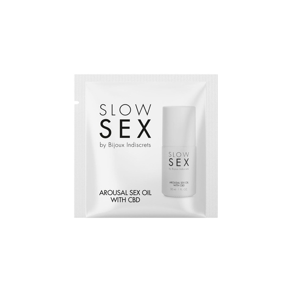 Пробник Bijoux Indiscrets Sachette Arousal CBD - SLOW SEX , SO9811 SO9811 фото