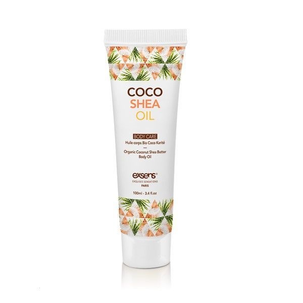 Органическое кокосовое масло карите (ши) для тела EXSENS Coco Shea Oil 100 мл, сертификат ECOCERT SO3332 SO3332 фото