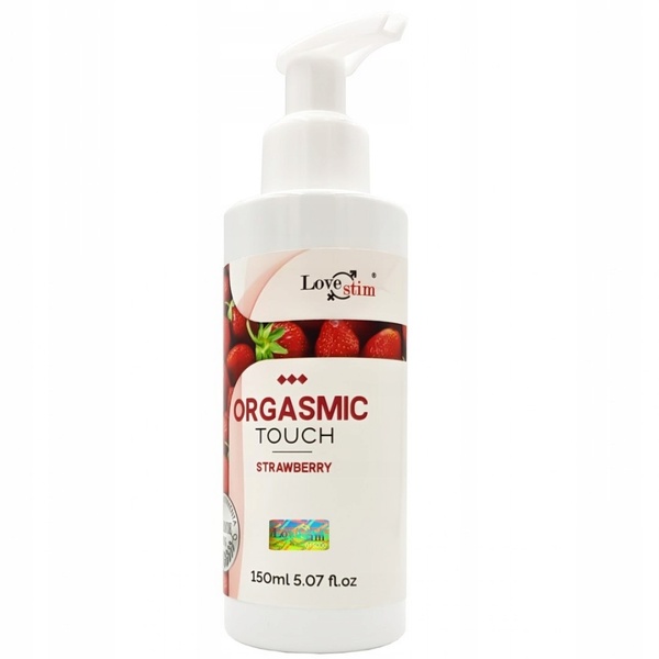 Гель масажний Love Stim ORGASMIC TOUCH STAWBERRY 150 мл, LS73181