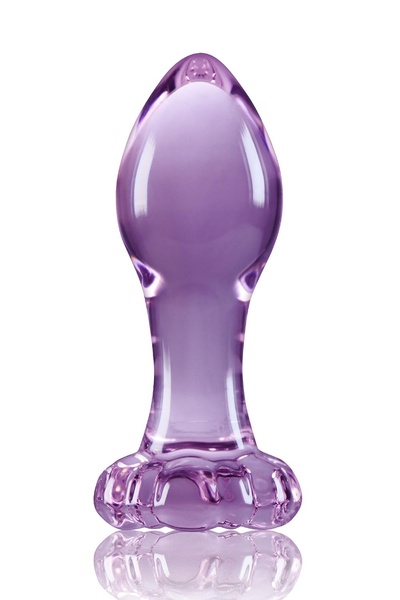 Стеклянная пробка NS Novelties CRYSTAL FLOWER PURPLE , T280924