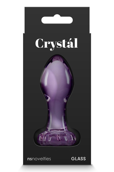 Скляна пробка NS Novelties CRYSTAL FLOWER PURPLE , T280924