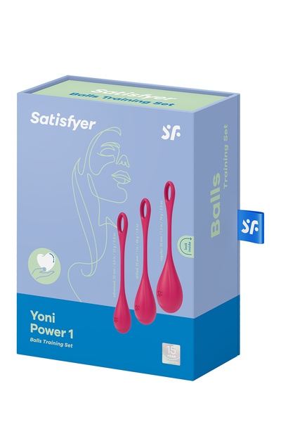 Набор вагинальных шариков Satisfyer Yoni Power 1 Red , T360186