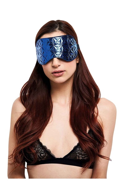 Пов'язка для очей синя WHIPSMART DIAMOND EYEMASK BLUE , T160601