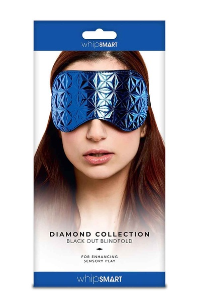 Пов'язка для очей синя WHIPSMART DIAMOND EYEMASK BLUE , T160601