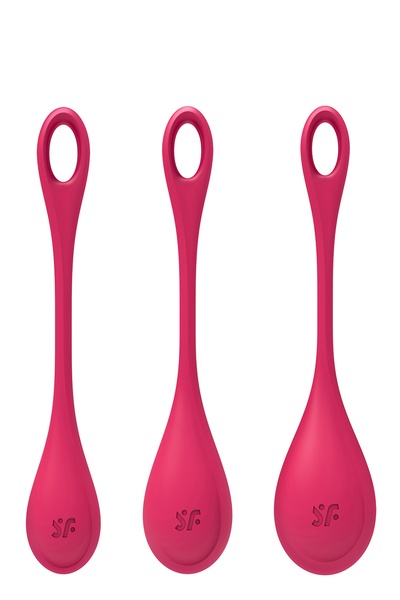 Набір вагінальних кульок Satisfyer Yoni Power 1 Red , T360186