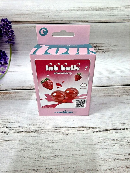 Взрывные шарики со вкусом шампанского со сливками Balls lub strawberry&champagne , CR151703