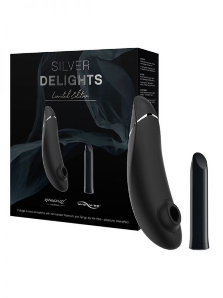 Набір секс іграшок Silver Delights Collection Womanizer LMOW44065 фото