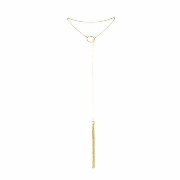 Ланцюжок для тіла Bijoux Indiscrets Magnifique Tickler Pendant Chain — Gold , В0268