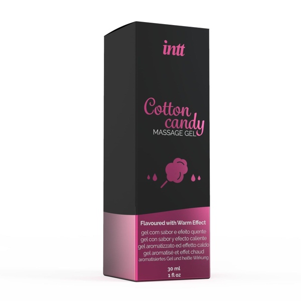 Массажный гель для интимных зон Intt Cotton Candy (30 мл) разогревающий SO2927 SO2927 фото