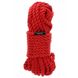 Бондажная веревка Taboom Bondage Rope, 10 м х 7 мм, красная , TB17251-1