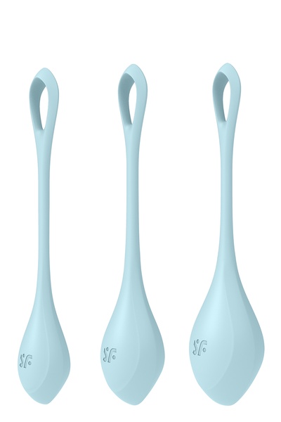 T360189 Набор вагинальных шариков Satisfyer Yoni Power 2 light blue , T360189