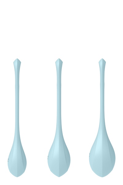 T360189 набір вагінальних кульок Satisfyer Yoni Power 2 light blue , T360189